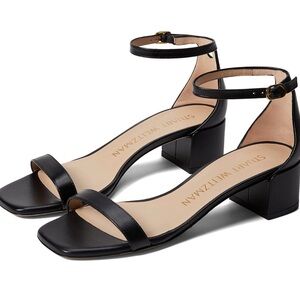 NEW Stuart Weitzman Nudistcurve 35 Block Sandal